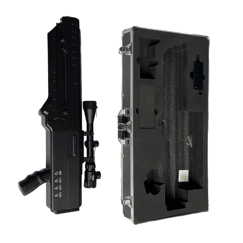  那曲手持便携式枪型低空防御反制四通道A型