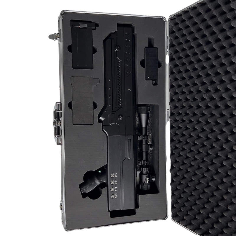  那曲手持便携式枪型低空防御反制四通道B型